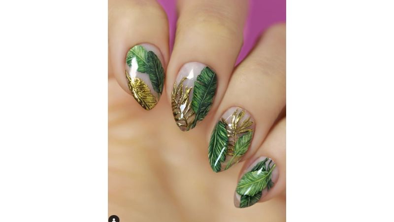 Unhas tropicais.