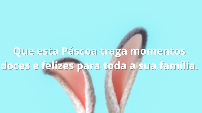 frase de páscoa.