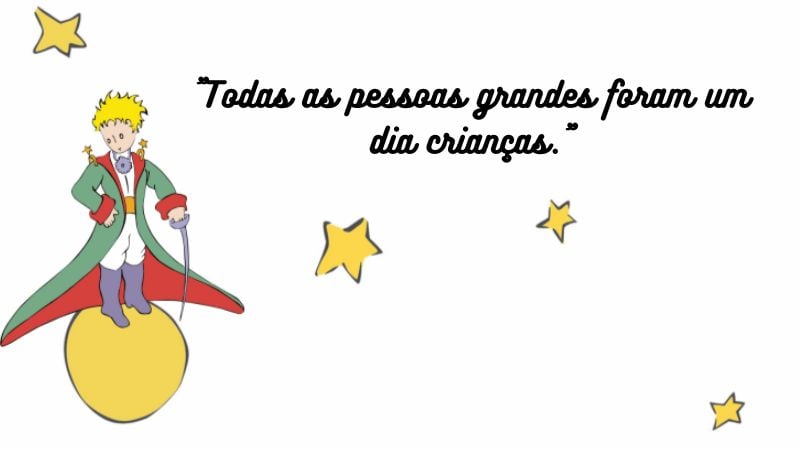 frases do pequeno principe