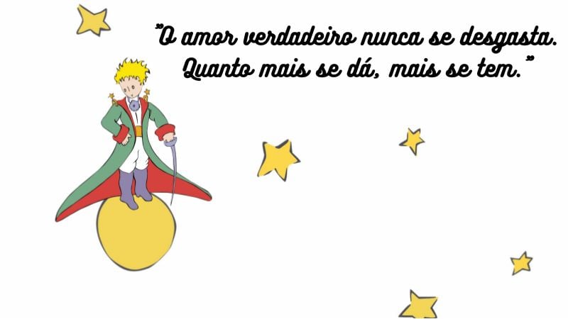 frases do pequeno principe