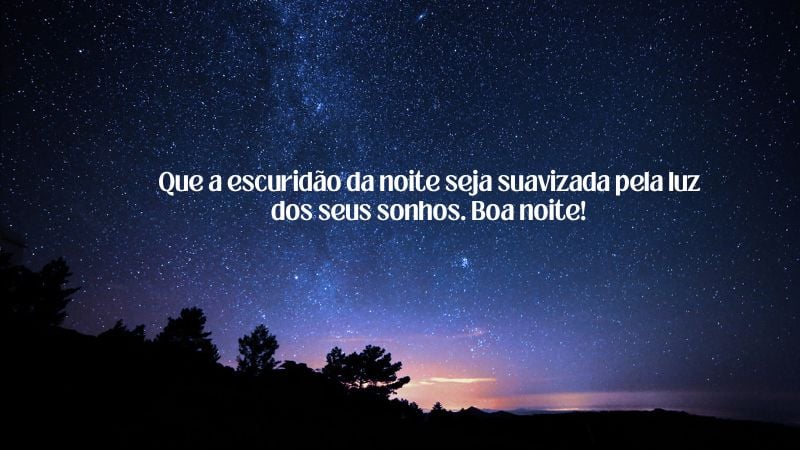 mensagem de boa noite