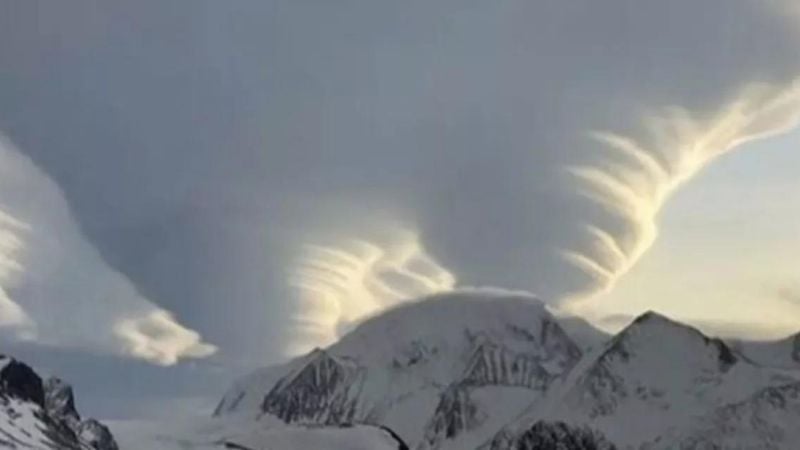 nuvens lenticulares