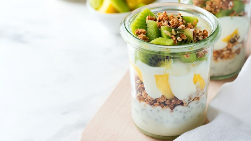 verrine de kiwi