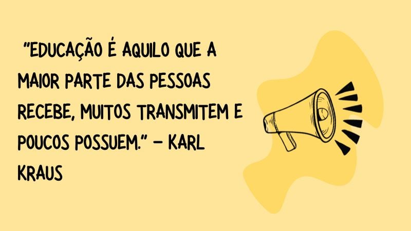 frases sobre educação