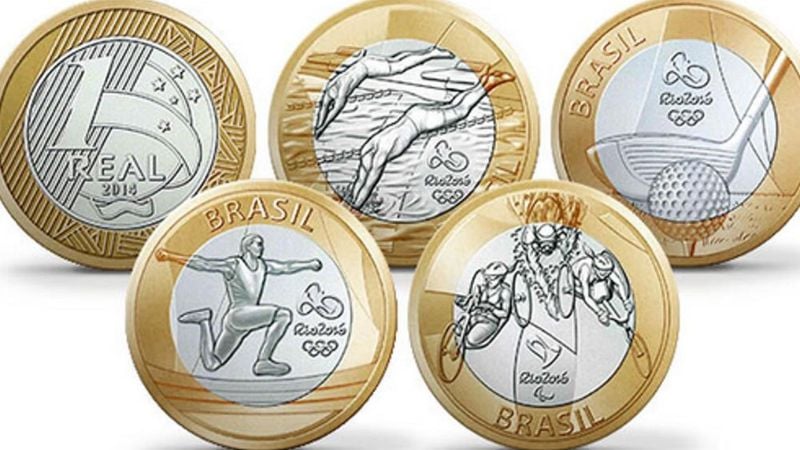 Moedas das Olimpíadas de 2016