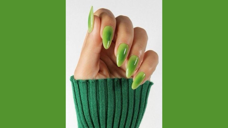 unhas verde brat