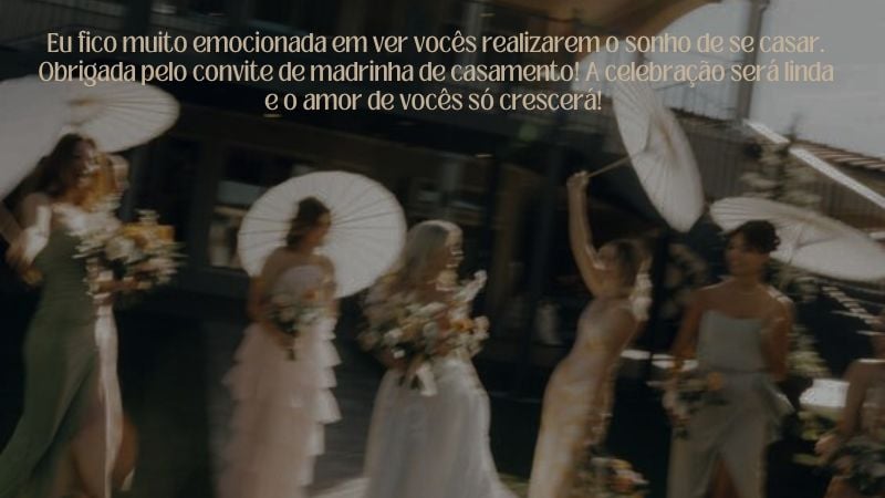 madrinha de casamento