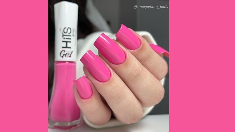 tons de esmalte rosa