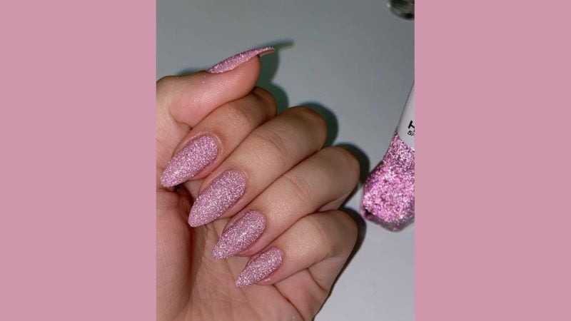 tons de esmalte rosa