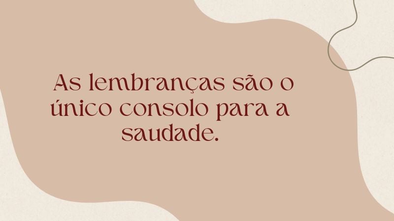 frases sobre saudade