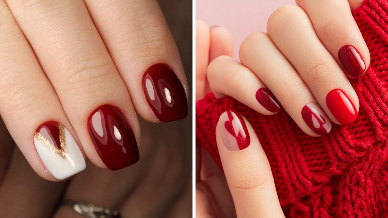 Ideias de unhas vermelhas