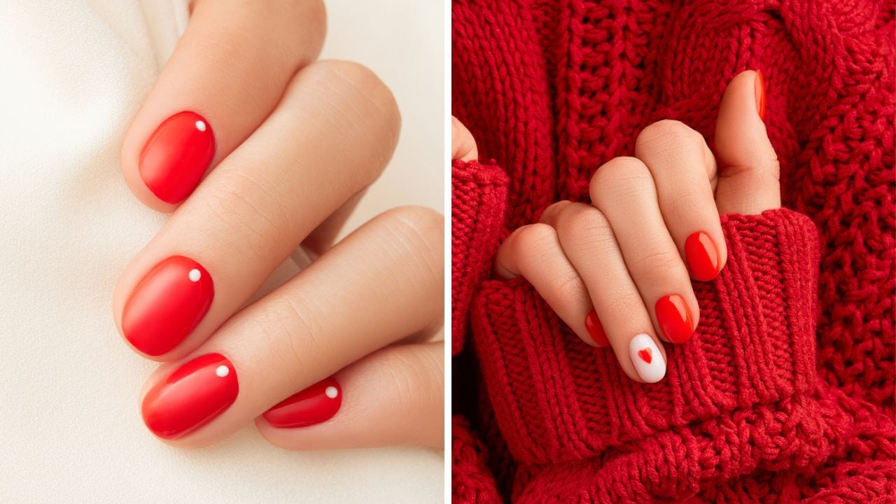 Ideias de unhas vermelhas