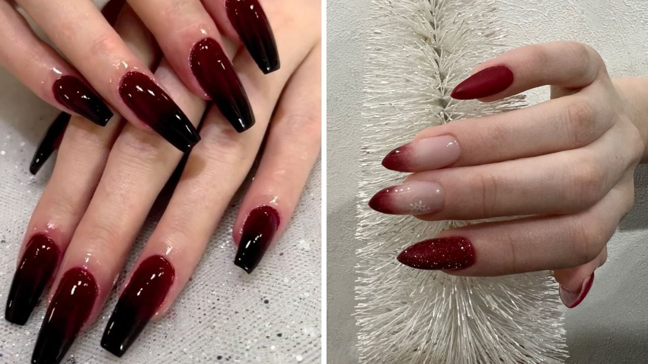 Ideias de unhas vermelhas