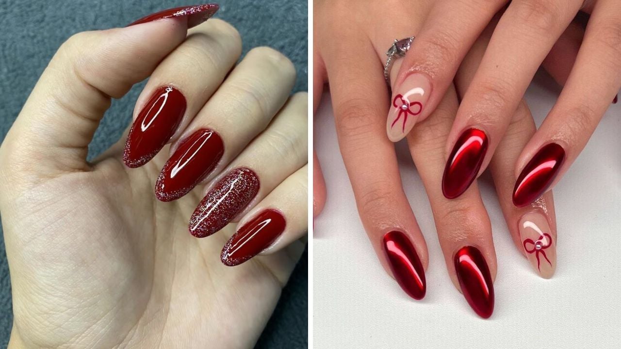 Ideias de unhas vermelhas