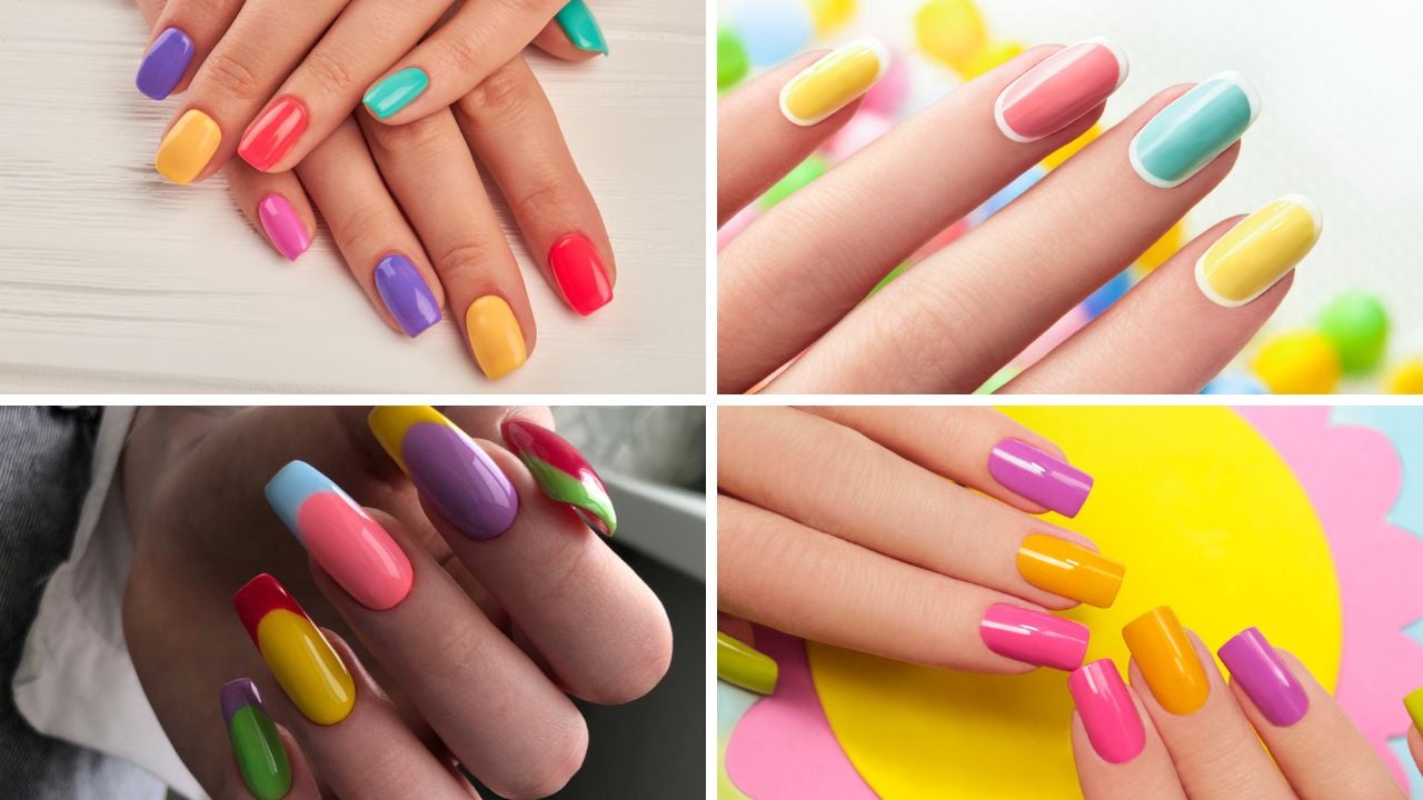 Unhas coloridas