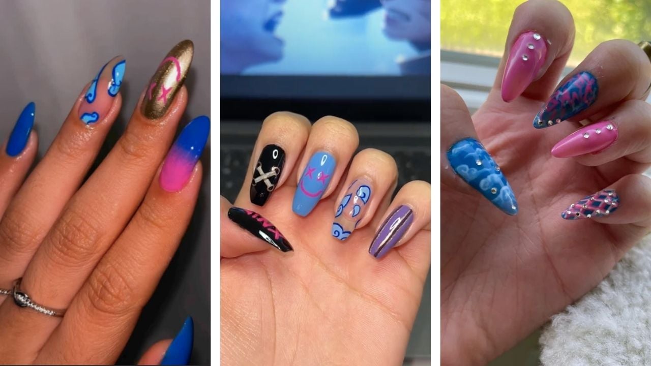 Unhas inspiradas na Jinx