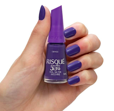 esmalte roxo metálico