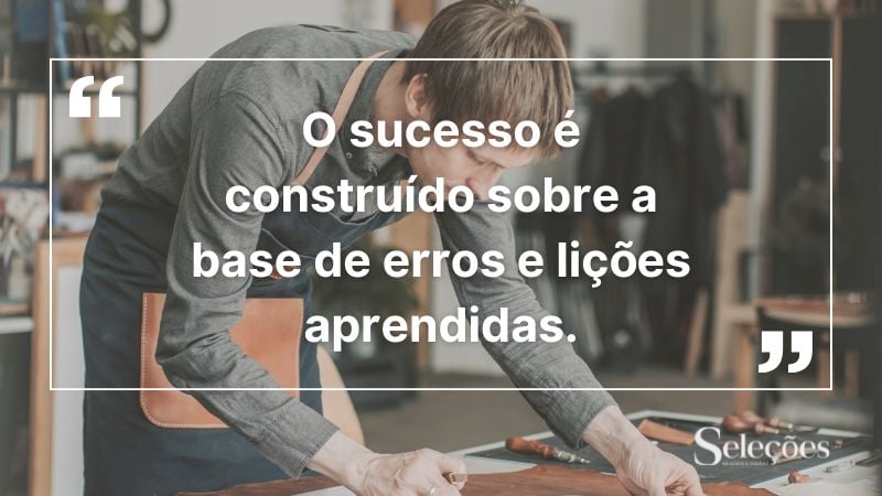 frase motivacional para trabalho