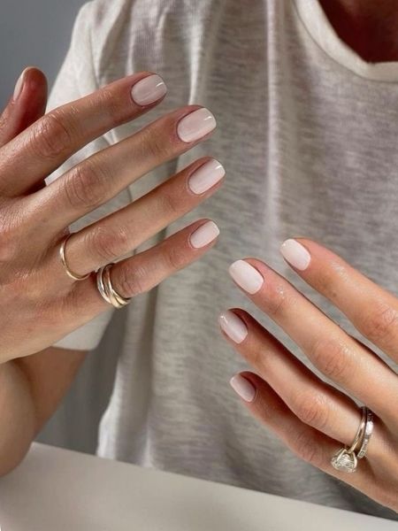 granny nails brancas.