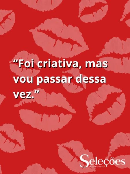 imagem com fundo de beijos e frase em primeiro plano
