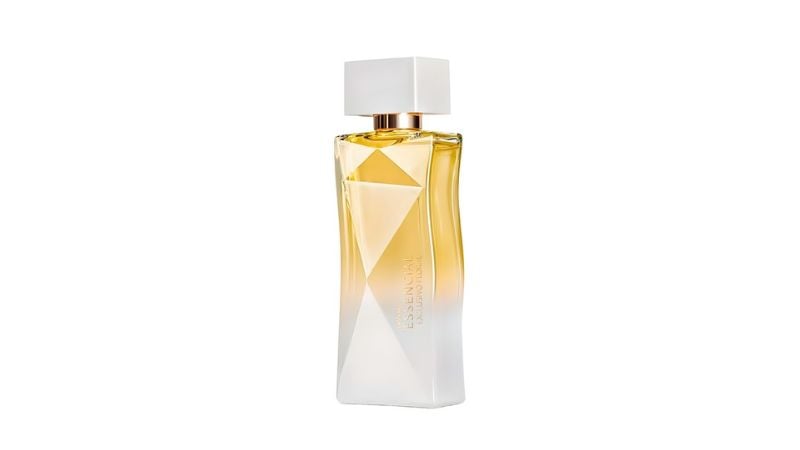 frasco de perfume branco