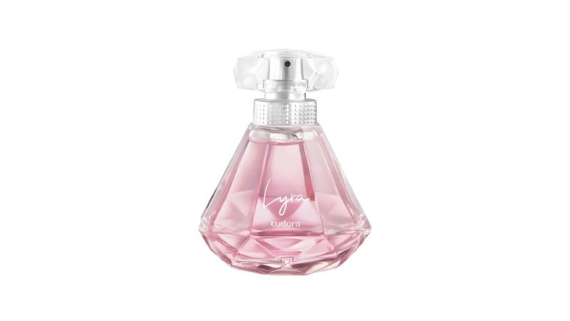 embalagem de perfume rosa