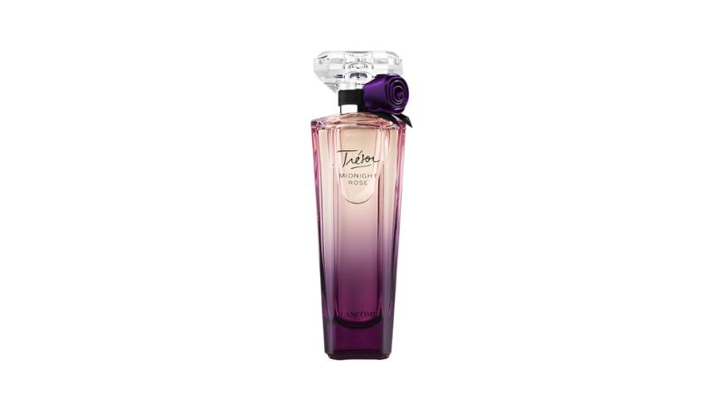 perfume de embalagem roxa.
