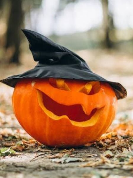 abóbora de halloween.