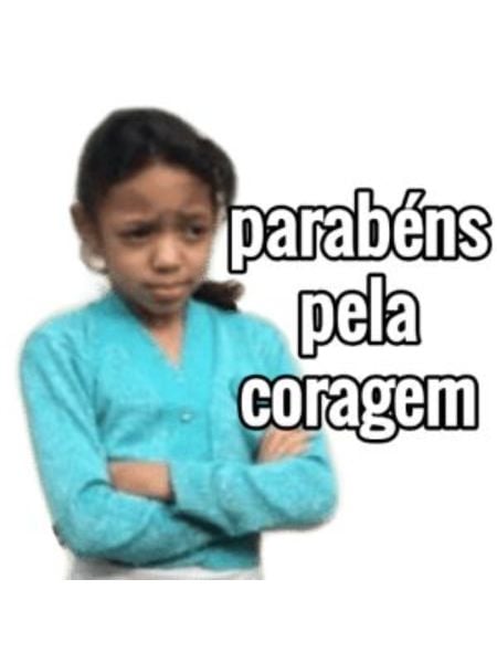 Figurinha bem humorada