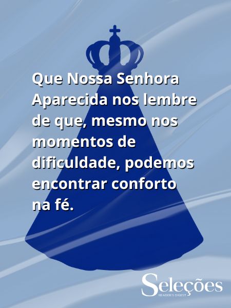 frase com nossa senhora.