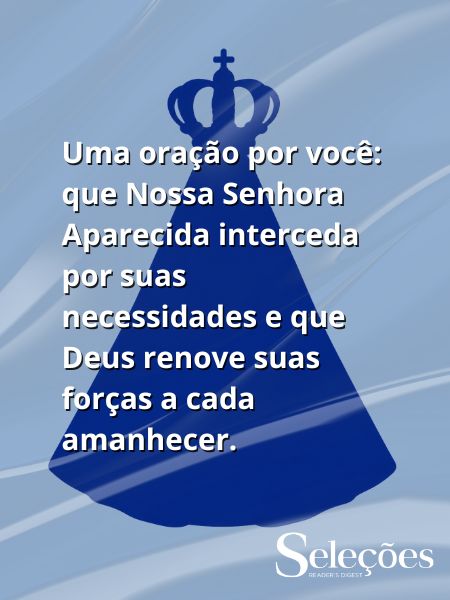 frase de nossa senhora