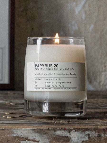 vela aromática Le Labo Papyrus