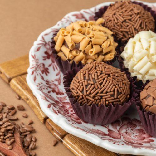 brigadeiro com creme de leite