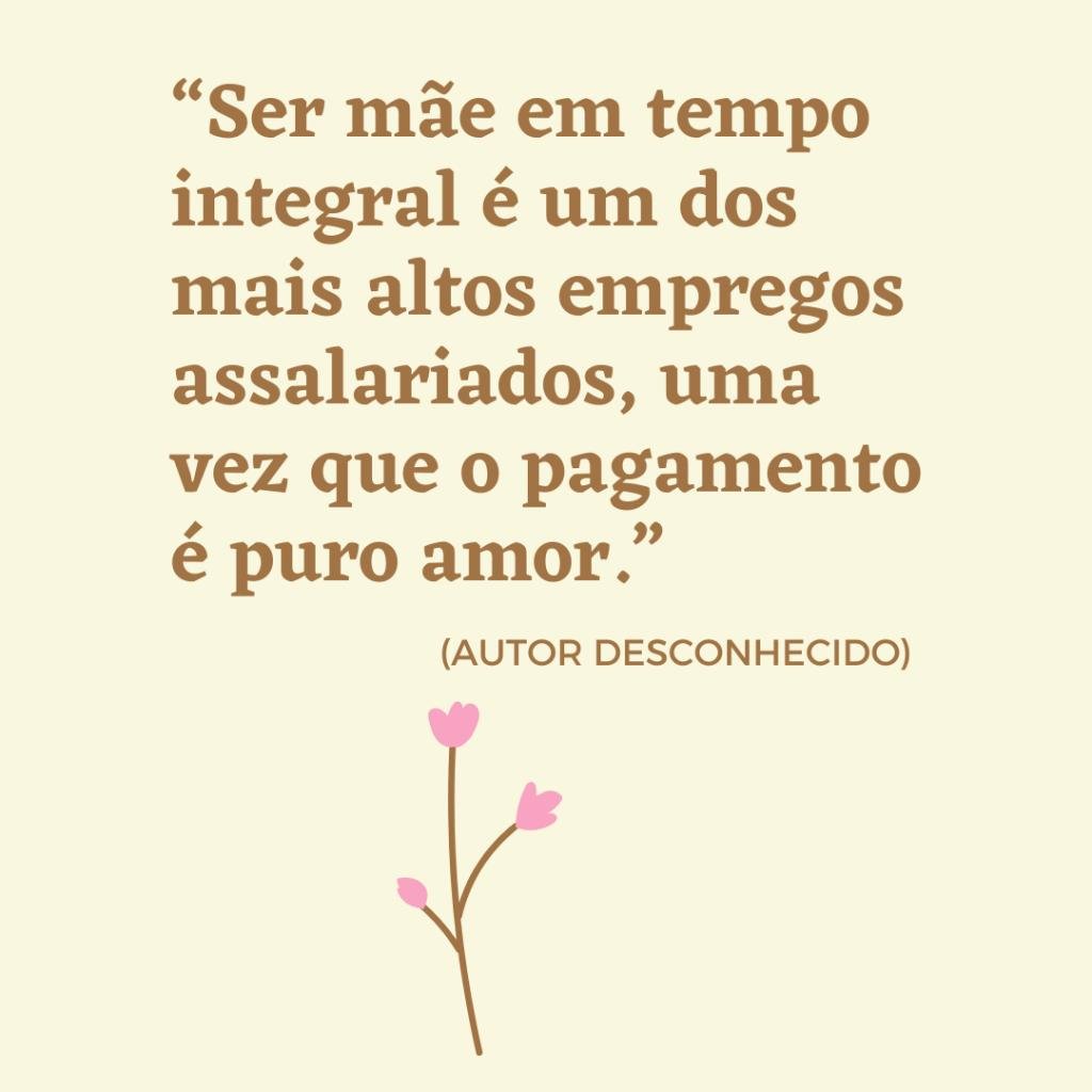 frase de dia das mães