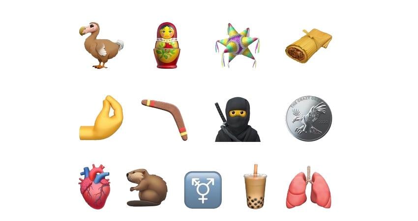 novos emojis do iOS 14