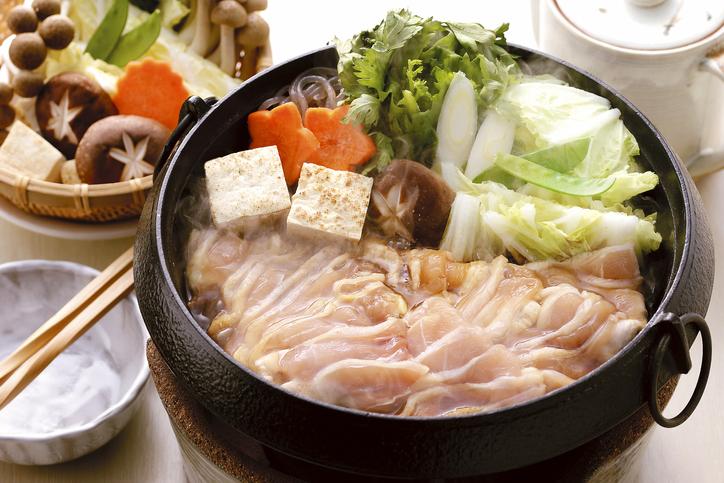 Sukiyaki de frango 