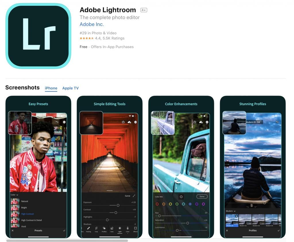 app Lightroom