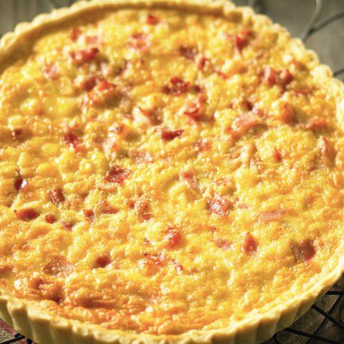 Quiche de presunto