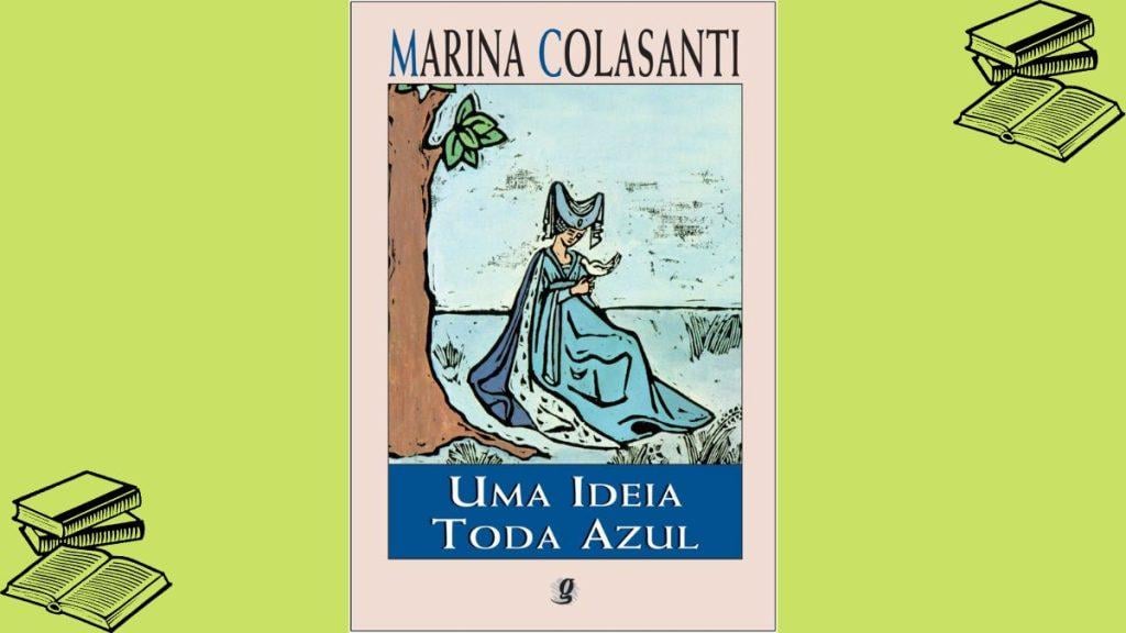 livro uma ideia toda azul infantil