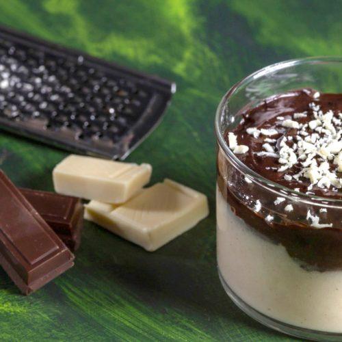 mousse de chocolate branco