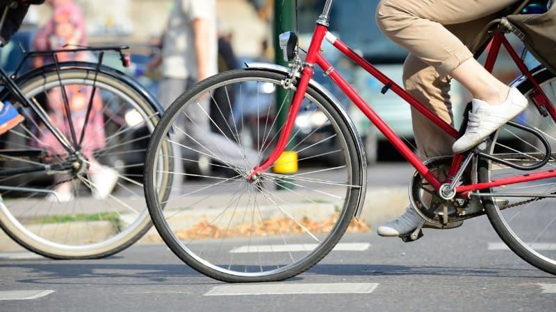 bicicleta vermelha