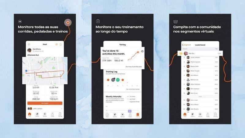 aplicativo strava