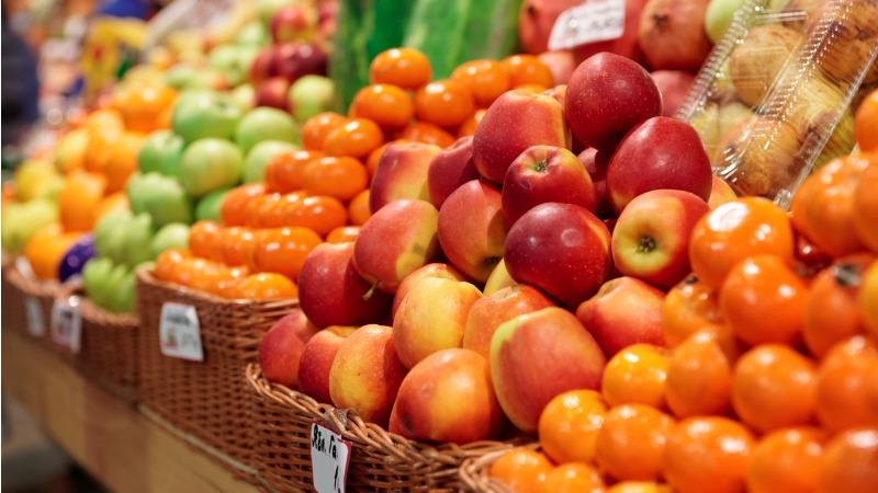 frutas em mercado