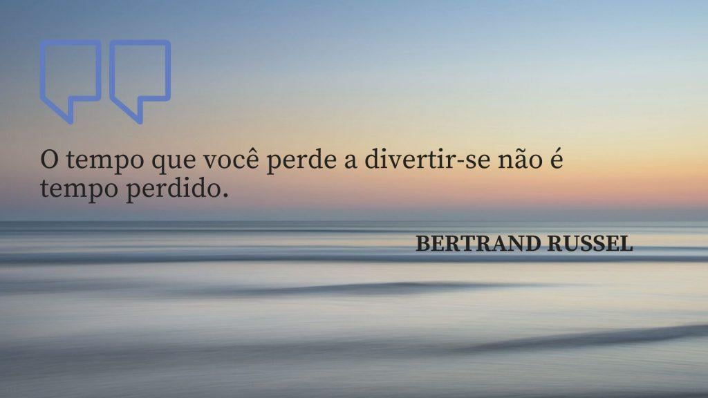 Frase de Bertrand Russell