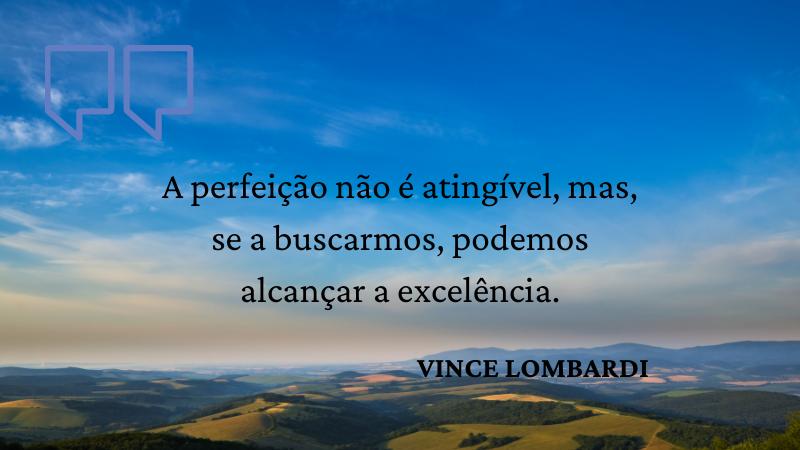 Frase de Vince Lombardi