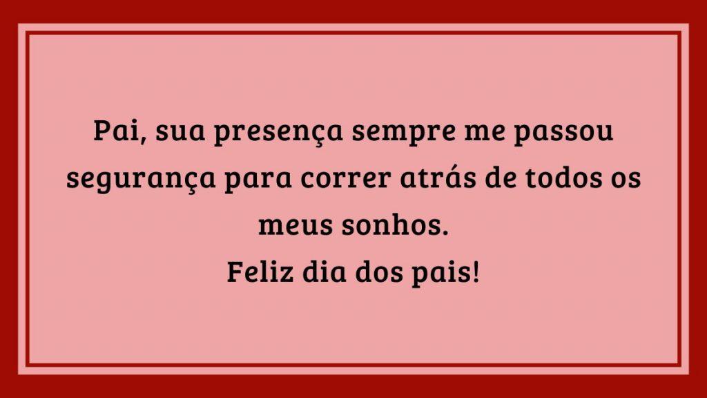 feliz dia dos pais