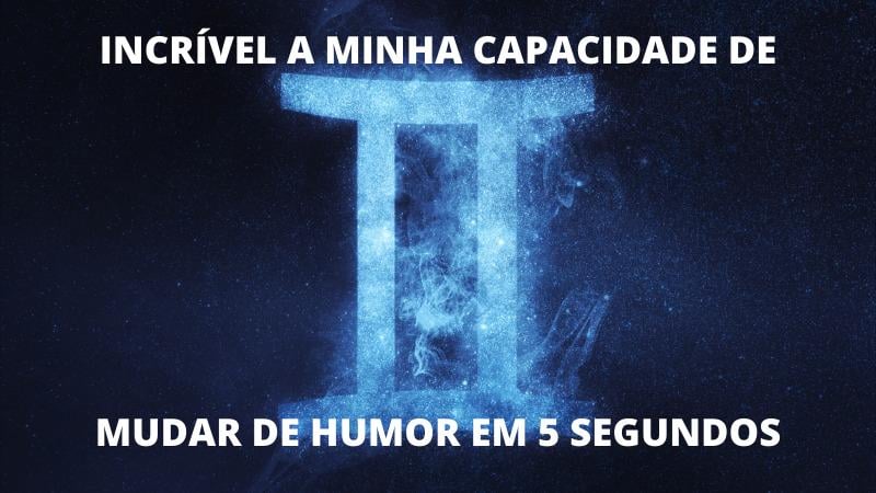 signo gêmeos humor