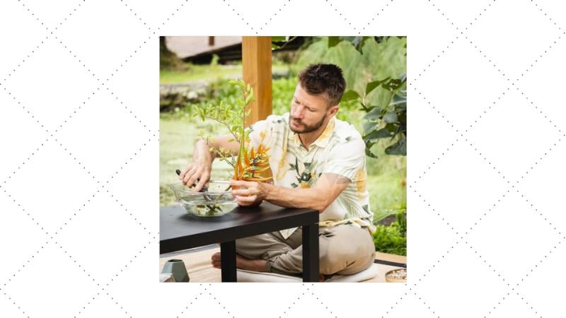 Rodrigo hilbert construindo ikebana