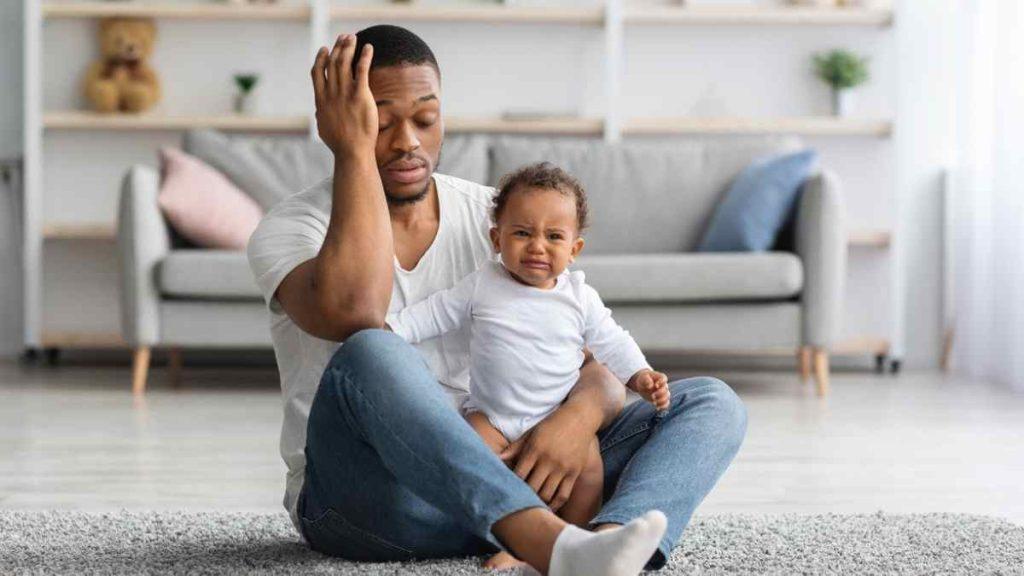 paciência para fazer o bebê dormir a noite toda