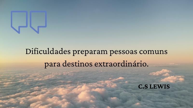 Frase de C.S Lewis